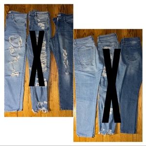Boyfriend/Skinny Jeans Bundle